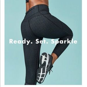 SB zero gravity glitter tights S 7/8